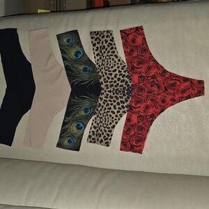 Comando Women's Thong Underwear Bundle Of 5 S/M